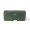 Antique Wooden Trunk Chest Dome Top Painted Green Dovetailed 19th c